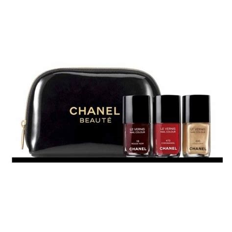 chanel pale blue nail polish|chanel nail varnish gift set.